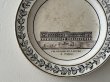 画像4: 19世紀初期 MONTEREAU モントロー  パリの建造物 グリザイユ プレート 5枚セット〖202406-59〗 (4)