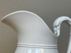 画像9: ディゴワン＆サルグミンヌ 鳥頭の取っ手 白いピシェ〖202412-56〗 (9)