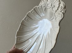 画像6: フランスアンティーク 丸いフォルムの シェル形 プレート〖202504-79〗 (6)