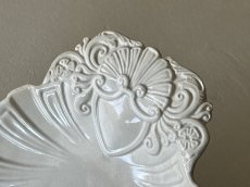 画像22: フランスアンティーク 丸いフォルムの シェル形 プレート〖202504-79〗 (22)
