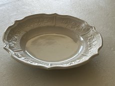 画像20:  19世紀 ランベルヴィレー 白いレリーフ皿 ＃1〖202504-80〗 (20)