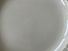 画像7: 19世紀 ランベルヴィレー 白いレリーフ皿 ＃2〖202504-81〗 (7)