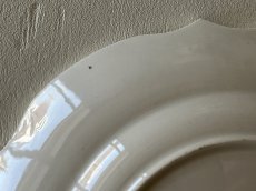 画像20: 19世紀 ランベルヴィレー 白いレリーフ皿 ＃2〖202504-81〗 (20)