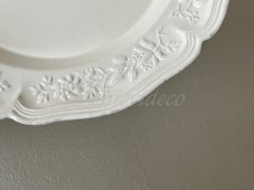 画像8: BOCH LUXEMBOURG お花のレリーフ深皿 ＃1〖202504-90〗 (8)