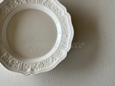 画像24: BOCH LUXEMBOURG お花のレリーフ深皿 ＃1〖202504-90〗 (24)