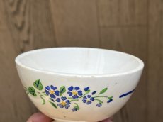 画像12: カフェオレボウル ワスレナグサ ステンシル 小さなボウル 口径11cm [202508-64] (12)