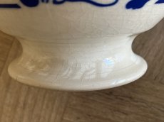 画像24: カフェオレボウル バドンヴィレー ねこ 猫 ネコ ブルー 口径14.4cm [202508-66] (24)