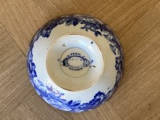 画像22: カフェオレボウル クレイユエモントロー フローラ ブルー 口径13.7cm [202508-68] (22)