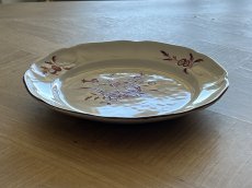 画像20: フランス東部 サンクレモン 白釉に赤い薔薇の絵付けプレート ＃2 [202508-24] (20)
