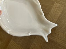 画像3: 南仏陶器 ピション ユゼス 魚形 薄いトープ プレート ＃1 [202508-32] (3)