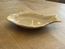 画像12: 南仏陶器 ピション ユゼス 魚形 薄いトープ プレート ＃1 [202508-32] (12)