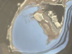 画像7: 南仏陶器 ピション ユゼス 魚形 薄いトープ プレート ＃2 [202508-33] (7)