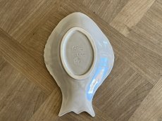 画像10: 南仏陶器 ピション ユゼス 魚形 薄いトープ プレート ＃2 [202508-33] (10)