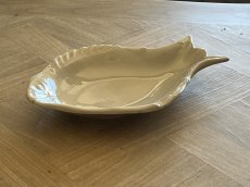 画像13: 南仏陶器 ピション ユゼス 魚形 薄いトープ プレート ＃2 [202508-33] (13)