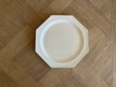 画像26: クレールフォンテーヌ 白いオクトゴナル 平皿 [202508-41] (26)