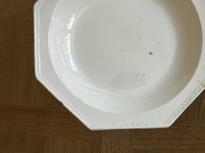 画像8: クレールフォンテーヌ 白いオクトゴナル 深皿 [202508-43] (8)