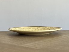 画像21: クレールフォンテーヌ クリーム色 葡萄レリーフ デザートプレート [202508-55] (21)